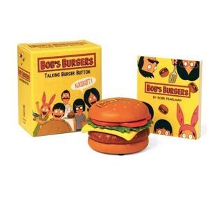Bob's Burgers Talking Burger Button NEW NIB